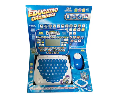 Mini Laptop computador Educativo Ingles/ Español